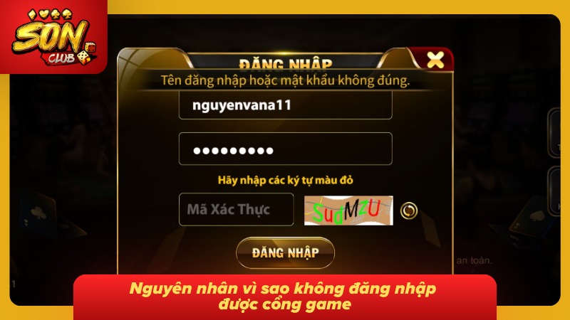 Giải mã nguyên nhân lỗi đăng nhập tài khoản
