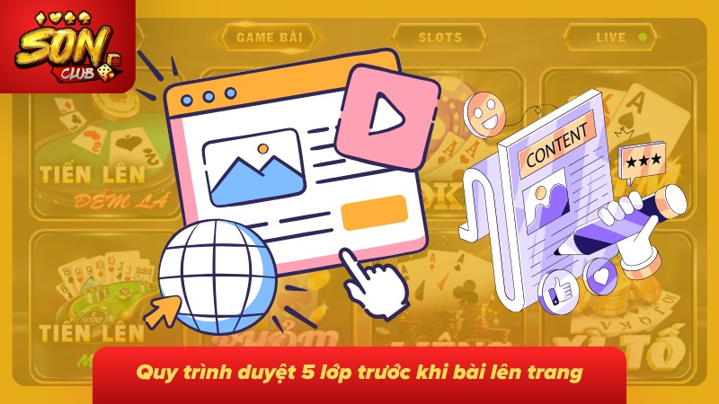Các lớp rà soát lần lượt đối chiếu thông tin, câu chữ và tiêu chuẩn bài viết
